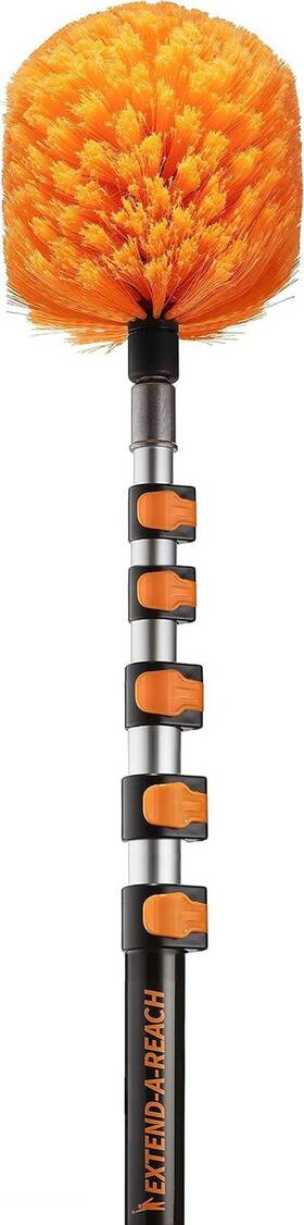 69c5bb8b287859945f1c1d92 Extend-a-reach 5-25 Ft Cobweb Duster With Extension Pole // 30 Foot High Spider Web