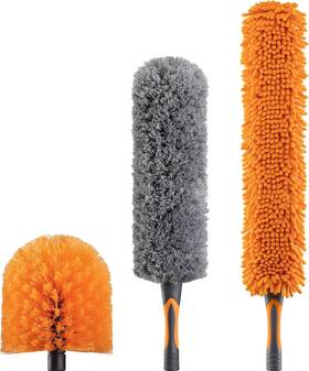 Extend-a-reach 705353362903 Dusting Kit For Extension Pole Or By Hand // Twist On Duster Clea
