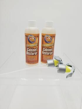 Ezr 819265005053 Lot Of 2 Miracle Cleaner Instant Cabinet Restorer For Kitchens With Sprayer 8oz