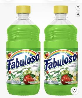 Fabuloso 035000977588 2-pack Passion Fruit Multi-purpose Cleaner 2x Concentrated Formula