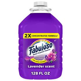 Fabuloso 313034983974 2x Multi-purpose Cleaner No Rinse Floor Lavender Scent 128 F