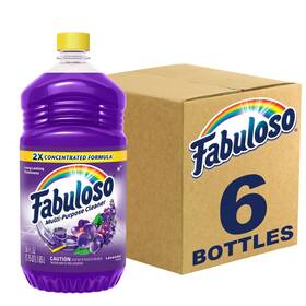 53041ct Fabuloso Cleaner All-purpose Lavender Scent 56 Fl Oz 6/ct Purple