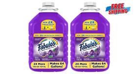 61037884 Fabuloso Lavender 2x Concentrated Multi-purpose Cleaner 128 Oz 2-pack