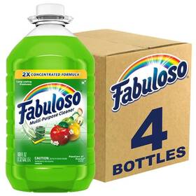 Fabuloso 827854018773 169 Oz. Passion Fruit 2x Concentrated Multi Purpose Cleaner 4 Pack