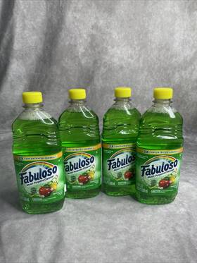 Lot0061mx112x15 Fabuloso 48 Lot Of 4 Passion Fruits Multi-purpose Cleaner 16.9fl Oz
