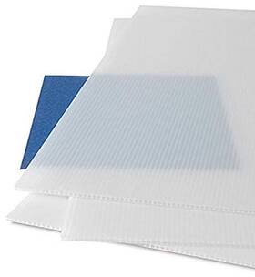 2436 Falken Design Cor-nat-4mm/2436 Coroplast Sign Board Corrugated Fluted Plasti