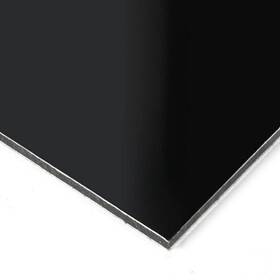 Falkendesign-acp-bk-1 Falken Design Falkendesign-acp-bk-1/4-1224 Aluminium Composite Panel Black 12 Inch X 24 1/4