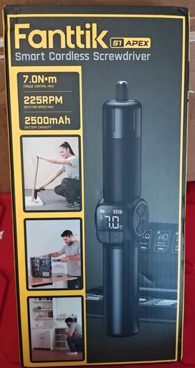 S1apex Fanttik S1 Apex Cordless Electric Screwdriver With 8 Torque Settings And Led Light