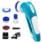 Fdesca Electric Spin Scrubber Floor Cordless Tub And 709445072657
