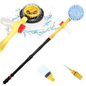 Fembw 222026494746 Rotating Car Wash Brush With Long Handleautomatically Foams W
