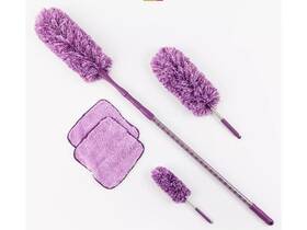 Filtren 850045802479 6-piece Easy Reach Microfiber Duster Set Eggplant
