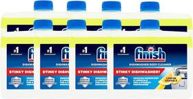 Finish 011417754153 Dual Action Dishwasher Cleaner Lemon Sparkle 250 Ml Pack Of 8