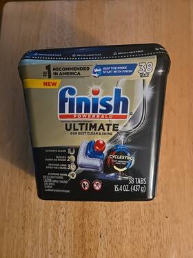 Finish 051700998289 Powerball - Dishwashing Tablets Dish Tabs 38 Count
