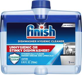 Finish 696228850666 Dual Action Dishwasher Cleaner Fight Grease And Limescale Fresh 8.45 Oz