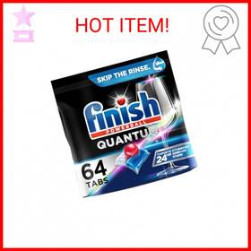 Bergw-286 Finish - Quantum 64ct Dishwasher Detergent Powerball Ultimate Clean And Sh