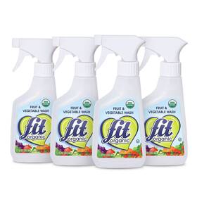 Fit 908284222015 Organic - Certified Tasteless And Odorless Fruit Vegetable Wash Bottle