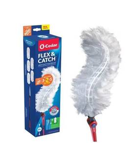 5-duster Flex 313099469468 O-cedar And Catch Heavy Duty Dusting Kit With Stay-on Duster Hook