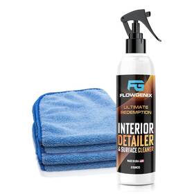 Flowgenix 197644441839 Interior Car Cleaner And Protectant Spray Detailer Re