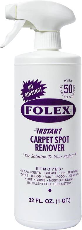 Folex 445015224271 Instant Carpet Spot Remover Cleaner - 32 Oz Removes Pet Accidents