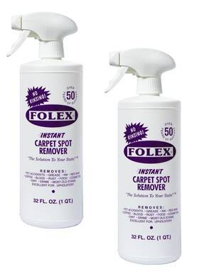 Folex 719243456160 Instant Carpet Spot Remover 32 Fl Oz Pack Of 2