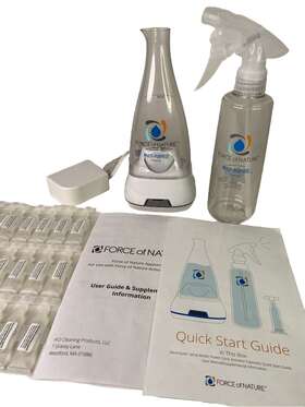 Fon-bundle1x-001 Force Of Nature Cleaner Non Toxic Multi Purpose Starter Kit W Activator Capsules