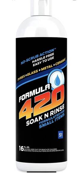 Formula 420 721405571093 New Formula420 Soak-n-rinse Cleaner By Glass Metal Ceramic 16oz
