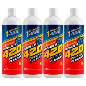 Formula 420 767644381925 Glass Metal Ceramic Pipe Cleaner 12 Fl Oz Pack Of 4