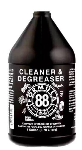 04312 Formula 88 Cleaner And Degreaser For Automotive Kitchen Tools Bathroom 128 Oz