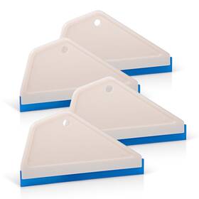 Foshio 756790303776 4pack White Auto Home Kitchen Bathroom Shower Squeegee Hand Window W