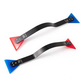 Fm219-cruve-2 Foshio Mini Squeegee 2 Pack Vinyl Wrap Tools For Window Tinting Quarter Windows And