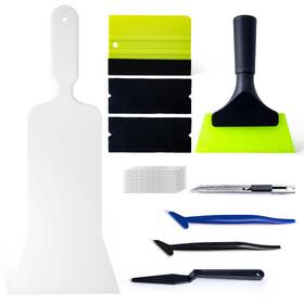 Fs193 Foshio Bulldozer Squeegee Window Tint Kit Car For Windshields Back