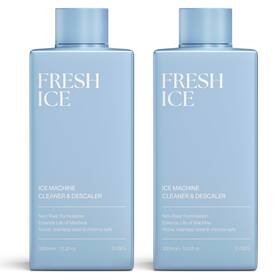 Fresh Inc 060964841557 Ice Machine Cleaner And Descaler - 2 X 10.2 Fl Oz 6 Uses Universal D