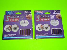 Pb225 Fresh-n-clean 2x 24 Pk 48 Lavender Sink Drain Sticks Kitchen/bath Stop Odor