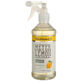 Fruit Of The Earth 371661378433 6 Pack Meyer Lemon Counter Cleaner 16 Fl Oz
