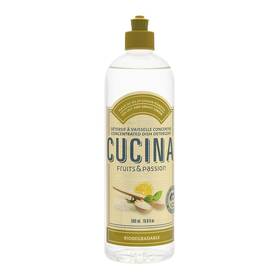 Lemon-500ml Fruits & Passion 776288150248 Cucina Dish Soap Detergent Refill Sea Salt And Amalfi