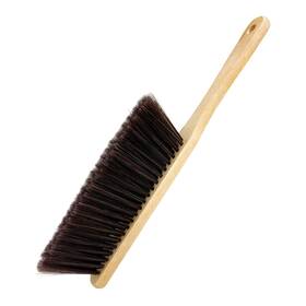Fsturios-4424ce Fsturios Wooden Dust Brush 14 Inch Bench Horse Hair Hand Broom Counter Du