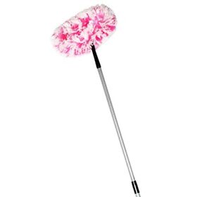 Fuller Brush Fuzzy Fan Duster Netted Fiber With Slanted Head Cleans