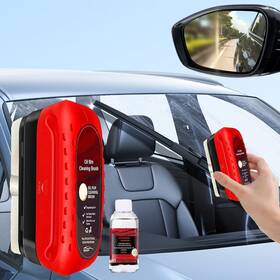 Fululuer 613168537866 Automotive Oil Film Cleaning Brush For Car Windows Windshield Cleaner Fo