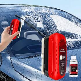 Fululuer 873355077838 Automotive Oil Film Cleaning Brush Professional Glass Cleaner Board