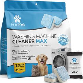 Fm-ly-24max Furme Washing Machine Cleaner Max Tablets For Pet Owners 24 Pack Deep Cleaning