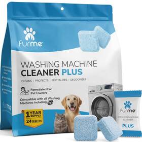 Fm-ly-24plus Furme Washing Machine Cleaner Tablets For Pet Owners 24 Pack Deep Cleaning Descal