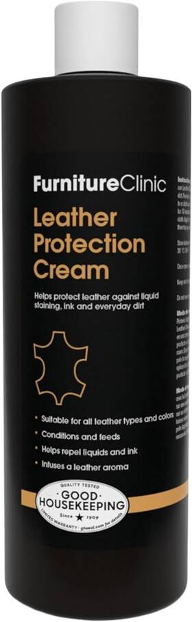 Furniture Clinic 060202370030 New Leather Protection Waterproofing Cream 17 Oz Free Ship
