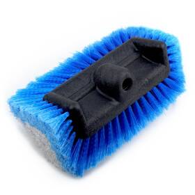 Carbrush-10buw Futurenavi 10 Car Wash Brush 5-sided Head With Soft Detailing Bristle For Cleaning Blue