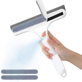 Cfsd-3h1ms-wh-0001 Fzhzvvzpy 3 In 1 Window Cleaning Scraper With 2 Replaceable Cotton Strips I