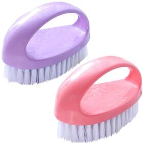 Ganganmax 639393722680 2 Pack Scrubbing Brushes For Cleaning Heavy Duty Scrub Brush Nylon Stiff Bri