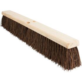 Gjo99652 Genuine Joe Palmyra Push Broom Indoor/outdoor 24 Inch Brown 99652