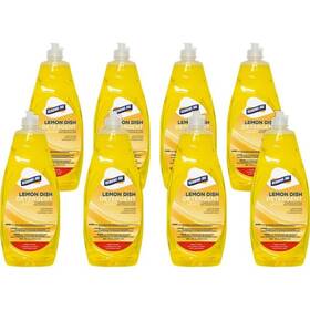 Gjo99675ct Genuine Joe Lowes 8 -pack 38 -oz Lemon Dishwasher Detergent