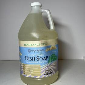 Ginger Lily Farms 672047908986 Botanicals Plant-based Liquid Dish Soap Concentrated Formula With Max Grease
