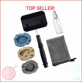 Glass Cleaning Tool Ml-pcd611-4 Polyte Pivoting Windshield Extendable Aluminum Handle With 3 Pr