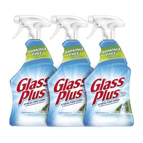 Glass Plus 810095902567 Cleaner 32 Fl Oz Bottle Multi-surface Pack Of 3